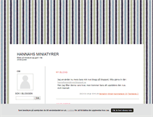 Tablet Screenshot of hannahsminiatyrer.blogg.se