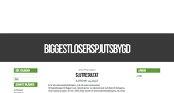 Desktop Screenshot of biggestloserspjutsbygd.blogg.se