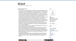 Desktop Screenshot of divine4.blogg.se