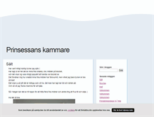 Tablet Screenshot of prinsessanskammare.blogg.se