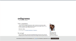 Desktop Screenshot of ordagranna.blogg.se