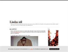 Tablet Screenshot of hemmalinda.blogg.se