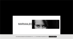 Desktop Screenshot of mariaaledal.blogg.se