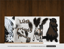 Tablet Screenshot of litenprickigponny.blogg.se