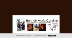Desktop Screenshot of hannahmariacarolina.blogg.se