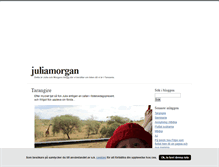 Tablet Screenshot of juliamorgan.blogg.se