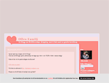 Tablet Screenshot of ollesfamilj.blogg.se