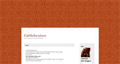 Desktop Screenshot of cattlebruiser.blogg.se