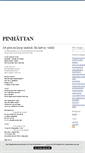 Mobile Screenshot of pinhattan.blogg.se