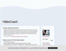 Tablet Screenshot of healthcoach.blogg.se
