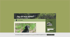 Desktop Screenshot of jagvilllevanykter.blogg.se