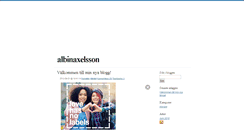 Desktop Screenshot of albinaxelsson.blogg.se