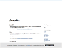 Tablet Screenshot of ellenerika.blogg.se