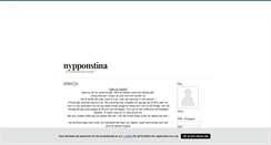 Desktop Screenshot of nypponstina.blogg.se