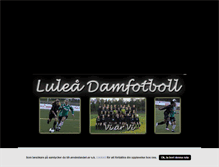 Tablet Screenshot of luleadamfotboll.blogg.se