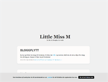 Tablet Screenshot of missgloria.blogg.se