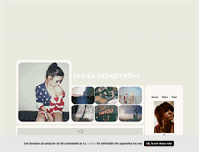 Tablet Screenshot of emmawik.blogg.se