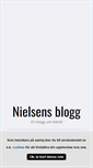 Mobile Screenshot of nielsens.blogg.se