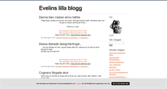 Desktop Screenshot of evelinslilla.blogg.se