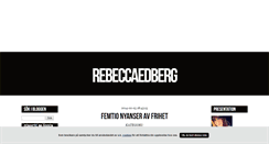 Desktop Screenshot of edbergrebecca.blogg.se
