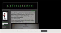 Desktop Screenshot of lakritstomte.blogg.se