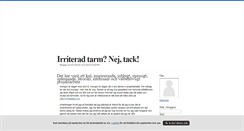 Desktop Screenshot of irriteradtarm.blogg.se