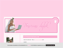 Tablet Screenshot of prinsessans.blogg.se