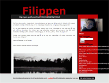 Tablet Screenshot of filippen.blogg.se