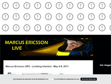 Tablet Screenshot of marcuslive.blogg.se