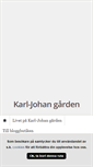 Mobile Screenshot of karljohangarden.blogg.se