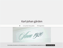 Tablet Screenshot of karljohangarden.blogg.se