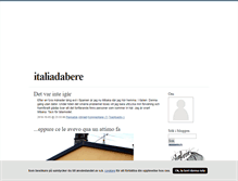 Tablet Screenshot of italiadabere.blogg.se