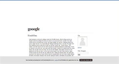 Desktop Screenshot of gooogle.blogg.se