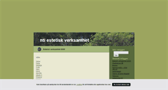 Desktop Screenshot of ntiestetisk.blogg.se