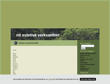Tablet Screenshot of ntiestetisk.blogg.se