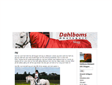 Tablet Screenshot of dahlbomshastsport.blogg.se