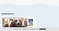 Desktop Screenshot of larsflemstroms.blogg.se