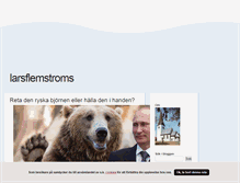 Tablet Screenshot of larsflemstroms.blogg.se