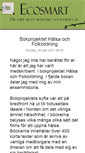 Mobile Screenshot of ecosmart.blogg.se