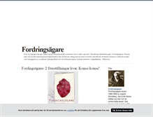 Tablet Screenshot of fordringsagare.blogg.se