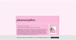 Desktop Screenshot of johannaengblom.blogg.se