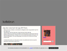 Tablet Screenshot of kottebrun.blogg.se