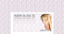Desktop Screenshot of addan.blogg.se