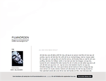Tablet Screenshot of filmnorden.blogg.se
