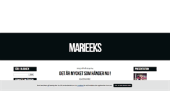 Desktop Screenshot of marieeks.blogg.se