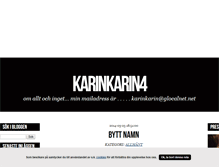 Tablet Screenshot of karinkansjalv.blogg.se