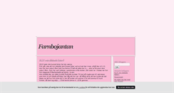 Desktop Screenshot of farnbojantan.blogg.se