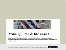 Tablet Screenshot of minaquiltar.blogg.se