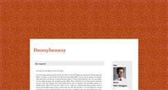 Desktop Screenshot of dannybanany.blogg.se