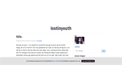 Desktop Screenshot of lostinyouth.blogg.se